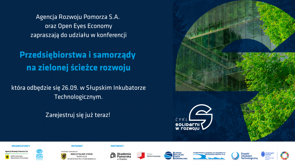 KONFERENCJA „Przedsiębiorstwa i samorządy na zielonej ścieżce rozwoju”