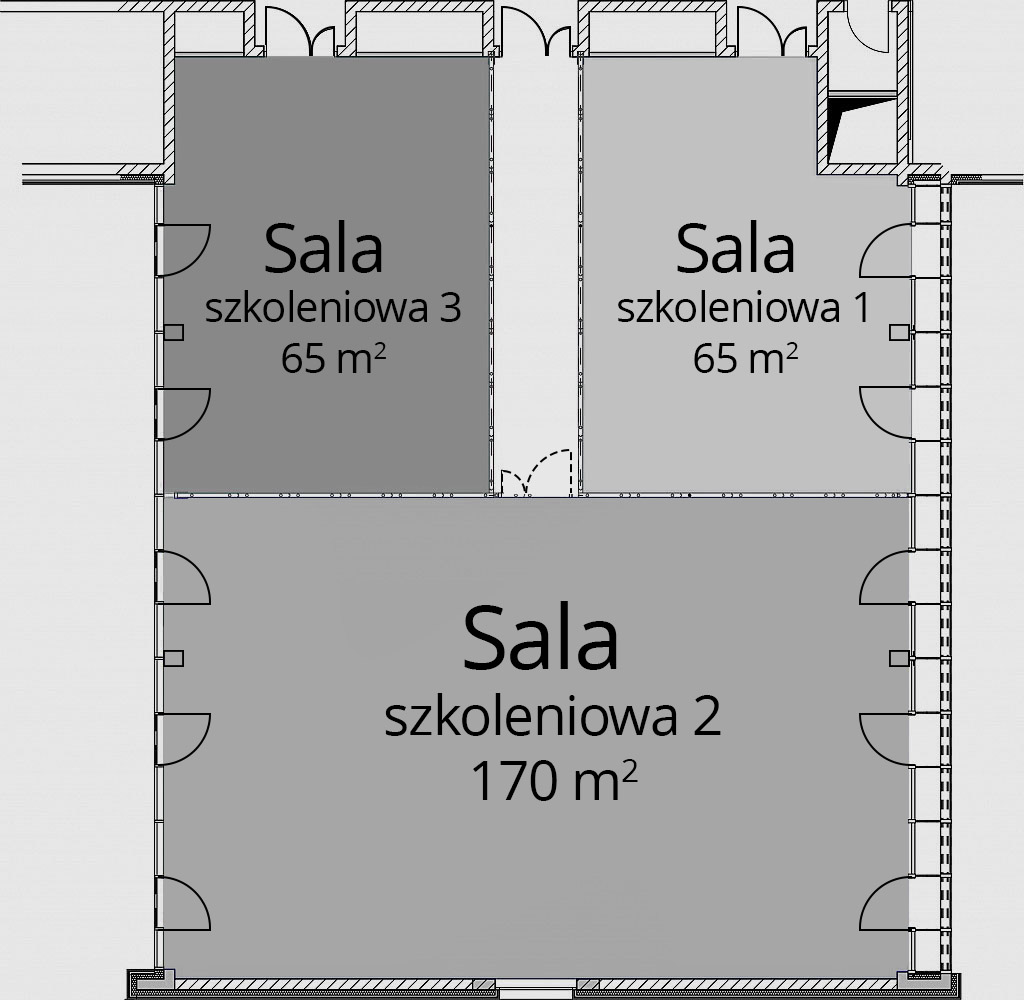 Sale modułowe 1,2 i 3