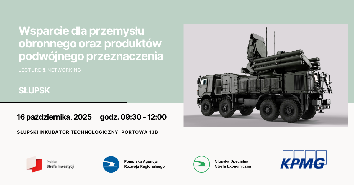 Wsparcie dla przemysłu obronnego oraz produktów podwójnego przeznaczenia – przegląd dostępnych programów wsparcia podatkowego i finansowego